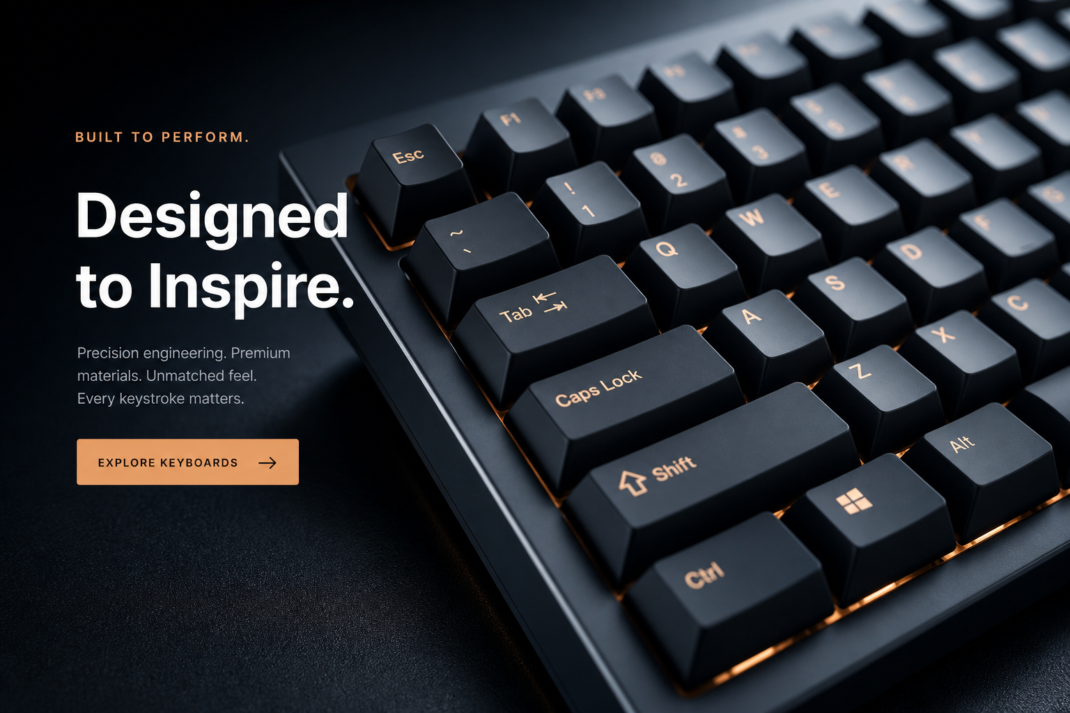 Keyboards that feel serious on day one