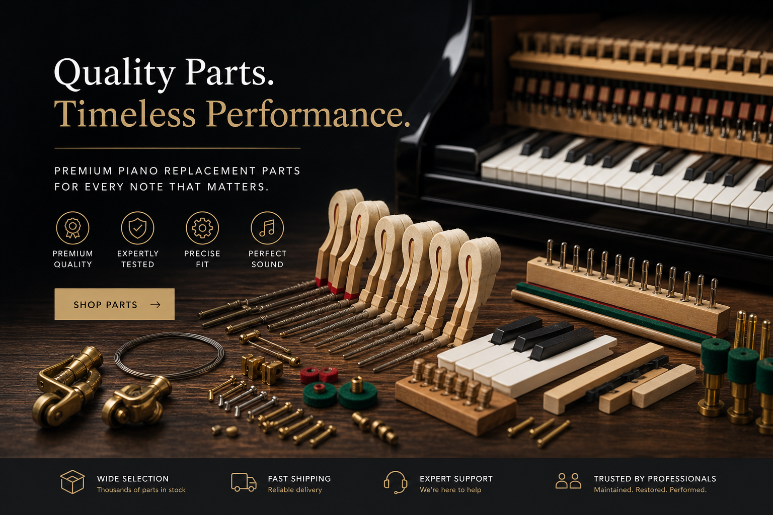 Parts that restore your setup